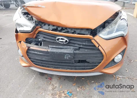 2015 Hyundai Veloster Turbo from USA, damaged, VIN KMHTC6AE2FU216513